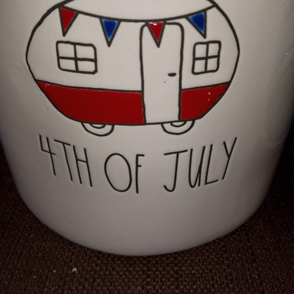 Rae Dunn 4th of July large cookie canister - Picture 3 of 4